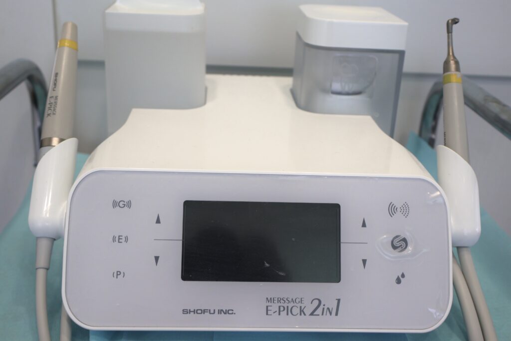 インプラントメンテナンスで使用するメルサージュ エピック 2in1